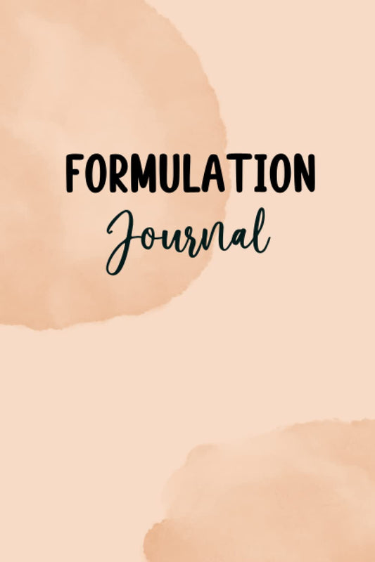 Cosmetic Formulation Journal: "Keep Your Formulations and Lab Notes Organized. Track 100 Formulations A Comprehensive Notebook for Developing and Improving Your Cosmetic Products"