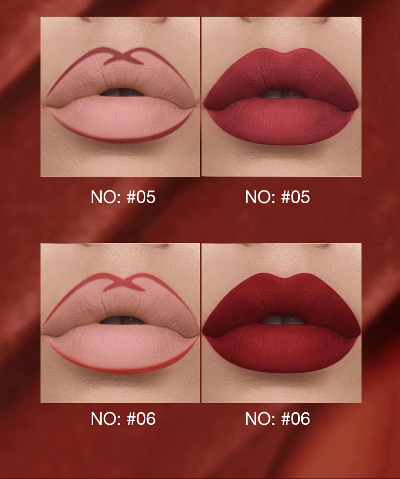 12 Pcs Hydrating Lip Oils + Lip Liner Pencil Combo Sets, Nude Lipliner Glass Lip Glosses Long Lasting Non-Fading Waterproof Lip Makeup Set Gift For Women