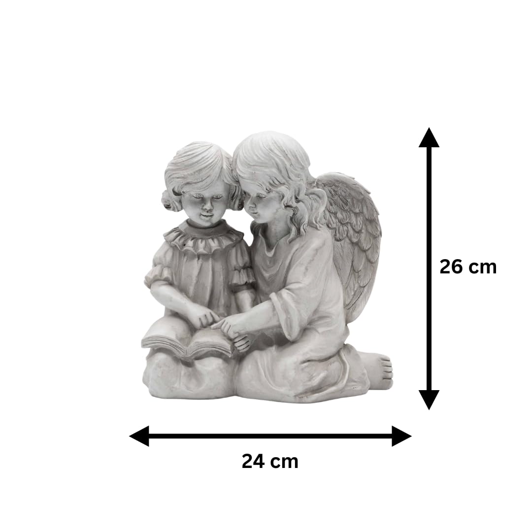 Garden Mile Stone Effect Animal Garden Statue Kissing Monkeys Sitting Monkeys Sculptures Patio Pond & Garden Ornaments Outdoor Home Outdoor Decor Living Room Decor