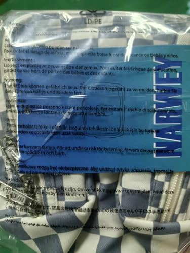 Large Makeup Bag Zipper Pouch Travel Cosmetic Organizer for Women (Mint Green Checkerboard, Large)