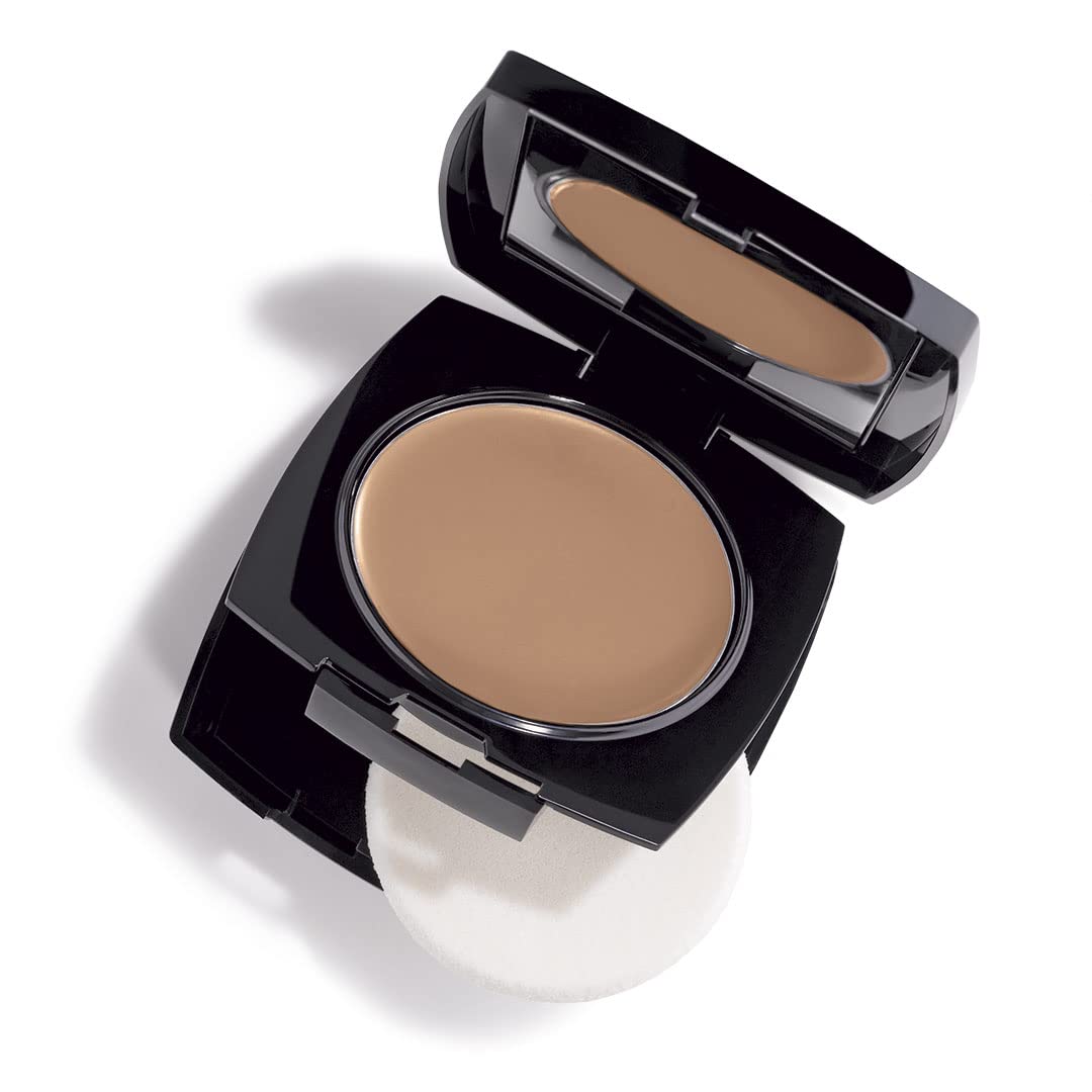 Avon True Flawless Cream To Powder Compact 3-in-1 Concealer, Foundation & Powder Nude - True Blue IQ Colour Technology