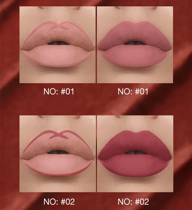 12 Pcs Hydrating Lip Oils + Lip Liner Pencil Combo Sets, Nude Lipliner Glass Lip Glosses Long Lasting Non-Fading Waterproof Lip Makeup Set Gift For Women