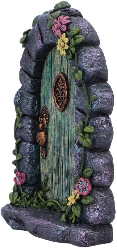 Nemesis Now Fairy Door – Enchanting Resin Fairy Door Fantasy Home Decor for Home and Garden - Fae's Forest Welcome