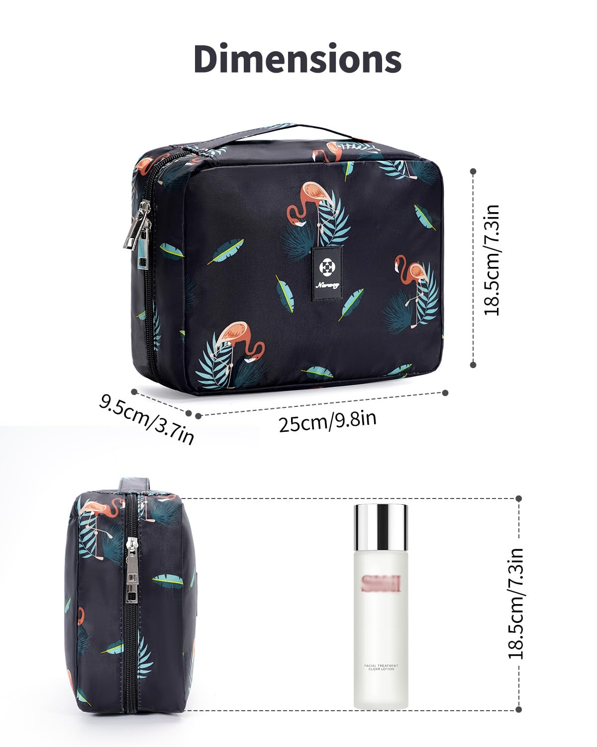 Travel Hanging Toiletry Wash Bag Makeup Cosmetic Organizer for Women Girls Kids Waterproof