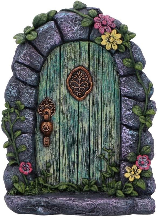 Nemesis Now Fairy Door – Enchanting Resin Fairy Door Fantasy Home Decor for Home and Garden - Fae's Forest Welcome