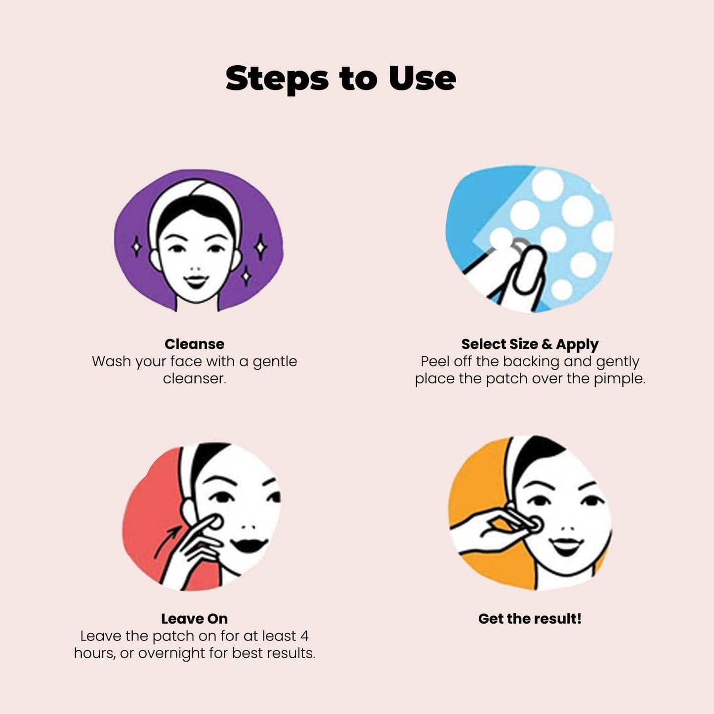 ROSELYNBOUTIQUE Pimple Patches - Hydrocolloid Spot Patches for Blemishes – 300 Clear Dots – Vegan & Cruelty-Free – Cosmetic Facial Skincare Product