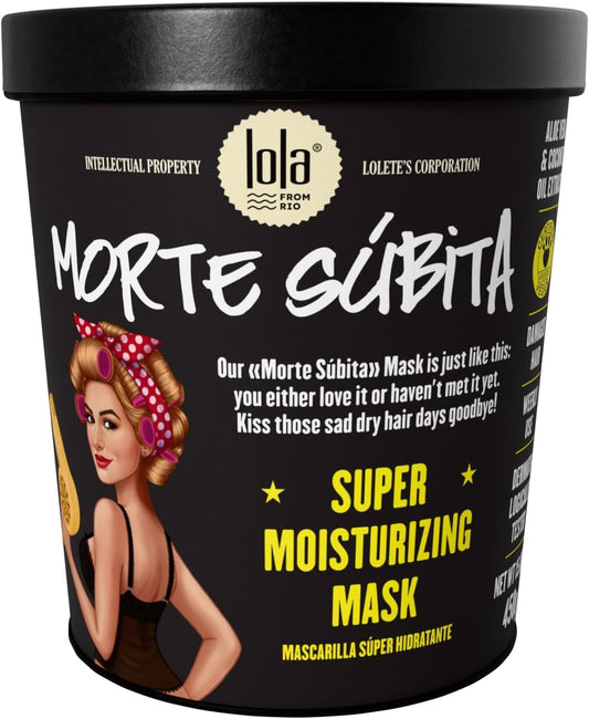 Linha Morte Subita Lola Brasil - Mascara Super Hidratante 450 Gr - (Lola Brasil Sudden Death Collection - Intense Moisturizing Mask Net 15.87 Oz )