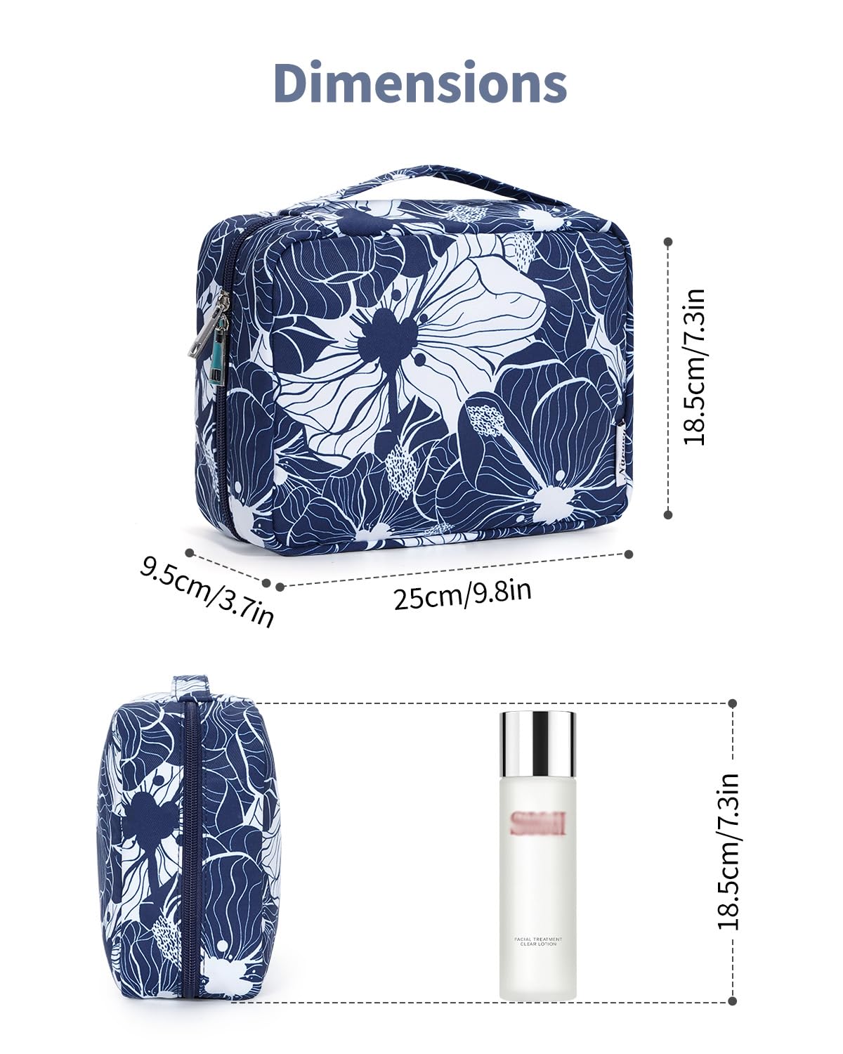 Travel Hanging Toiletry Wash Bag Makeup Cosmetic Organizer for Women Girls Kids Waterproof