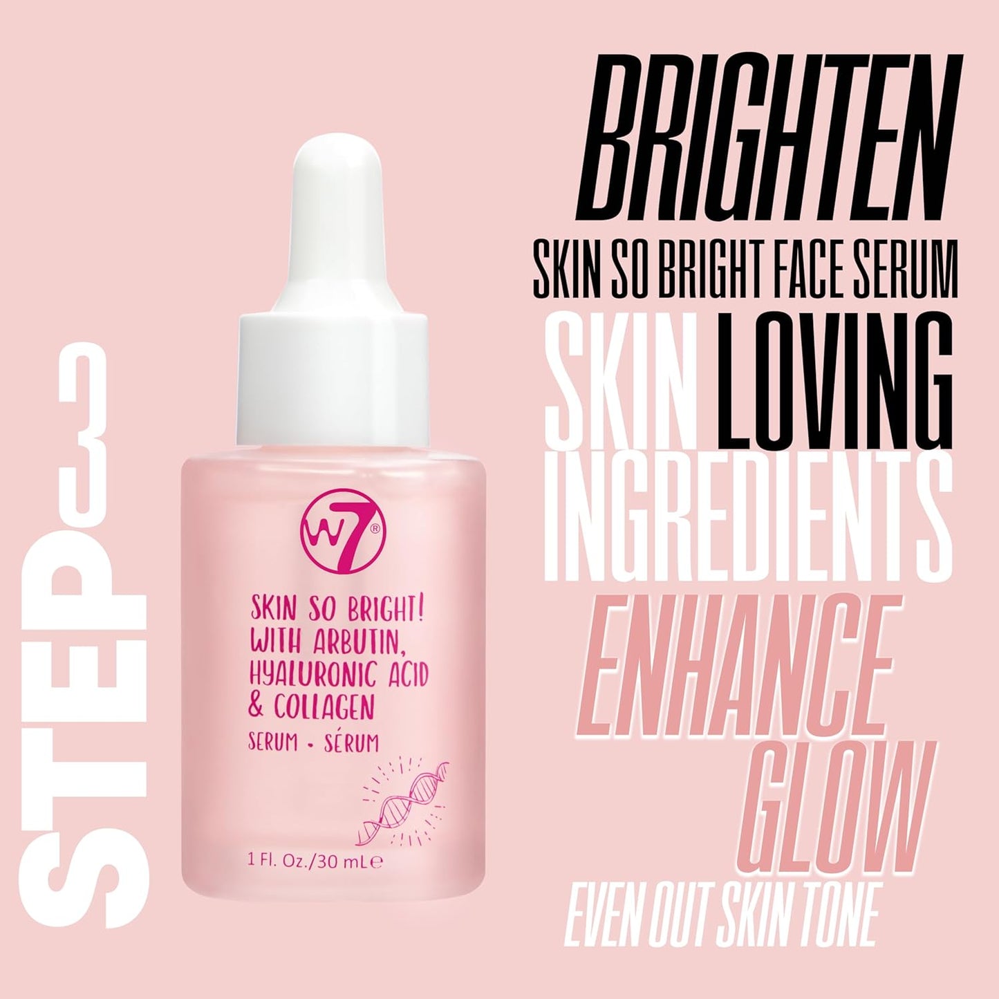 W7 Self Care Skincare Set | Face Cleanser, Toner, Serum, Moisturiser & Lip Mask | Complete Daily Face Routine | Full Size, Long Lasting Products to Use at Home