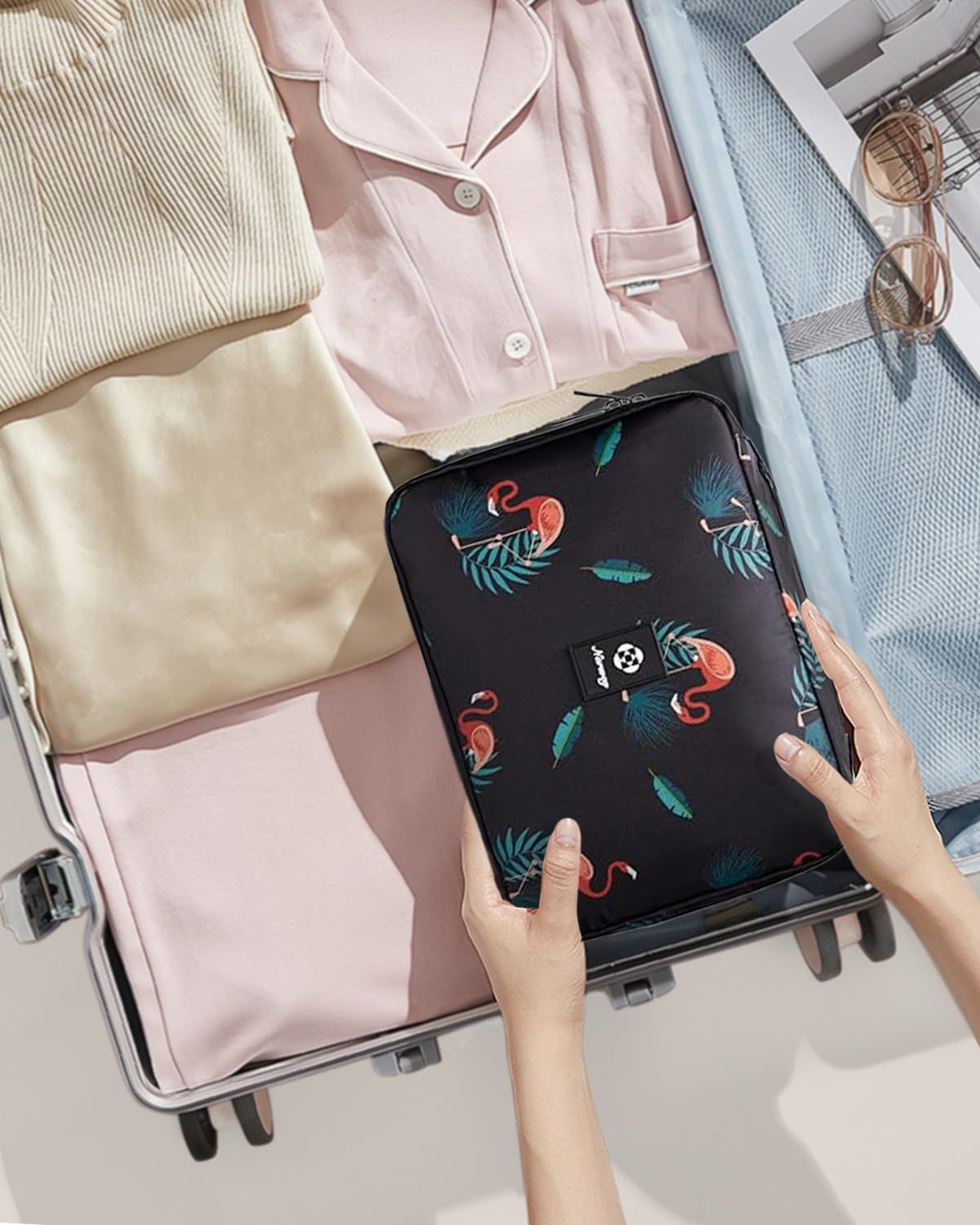 Travel Hanging Toiletry Wash Bag Makeup Cosmetic Organizer for Women Girls Kids Waterproof