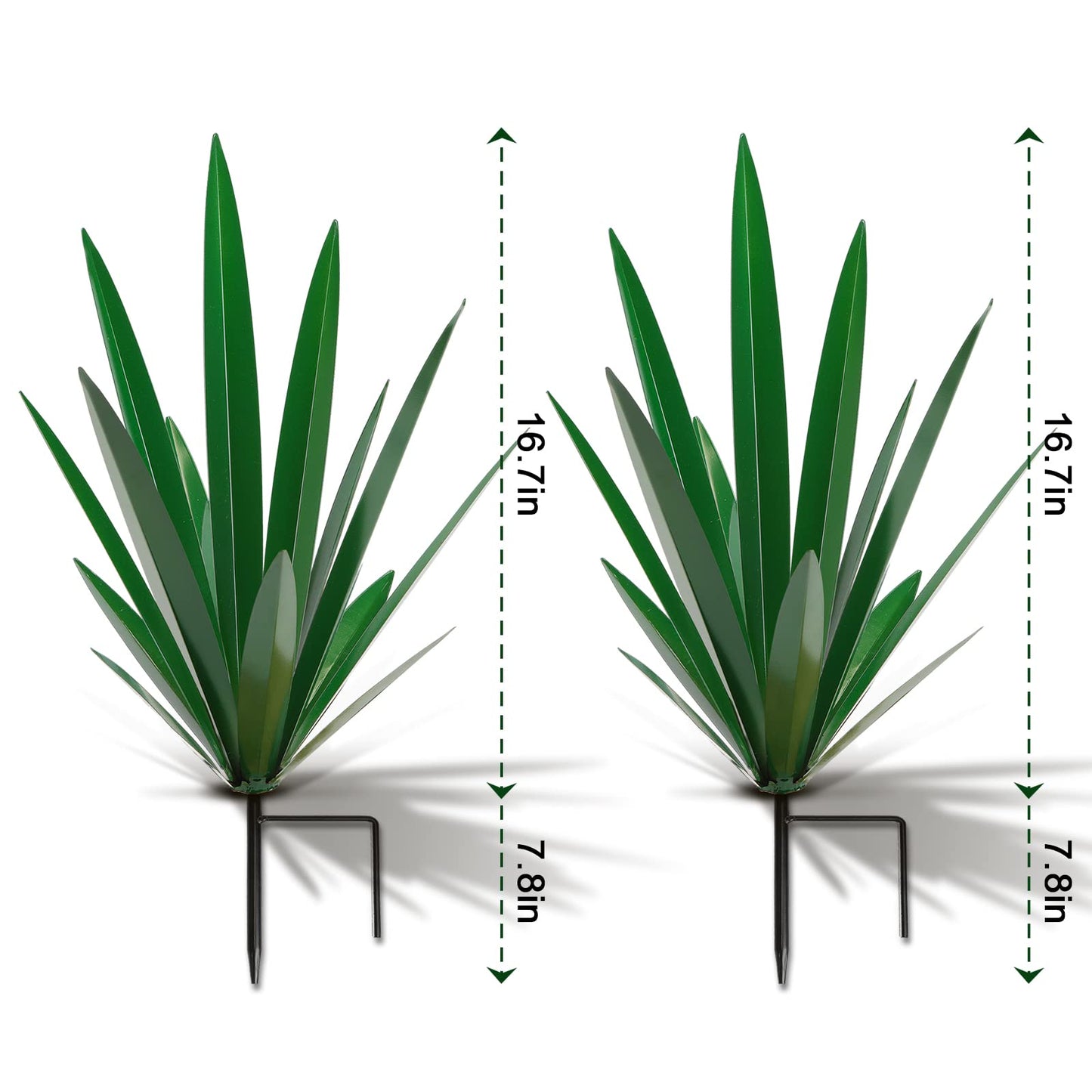 Metal Tequila Country Sculpture DIY Tequila Plant Home Décor Ornament Indooutdoor Statuette Patio Lawn Patio Stake Decoration Gift to The Garden