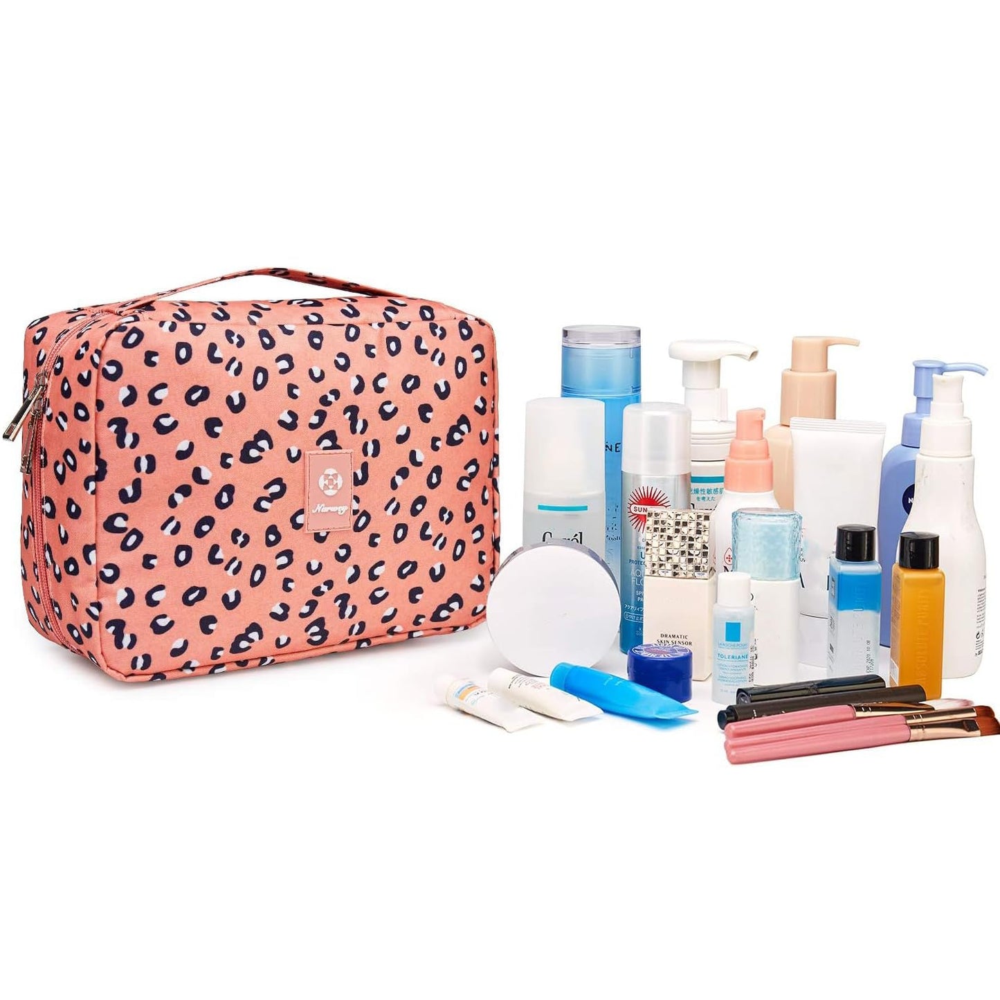 Travel Hanging Toiletry Wash Bag Makeup Cosmetic Organizer for Women Girls Kids Waterproof