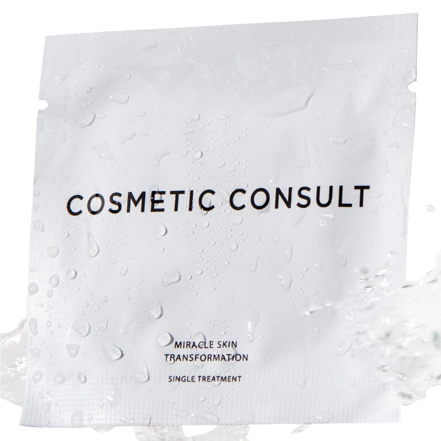 Cosmetic Consult Miracle Skin Transformation By Ashley Stobart | Rejuvenates & Refreshes Skin Overnight, Smooths Wrinkles & Acne, Boosts Collagen, Anti-Ageing Skin Cleanser | 4 x Skincare Sachets