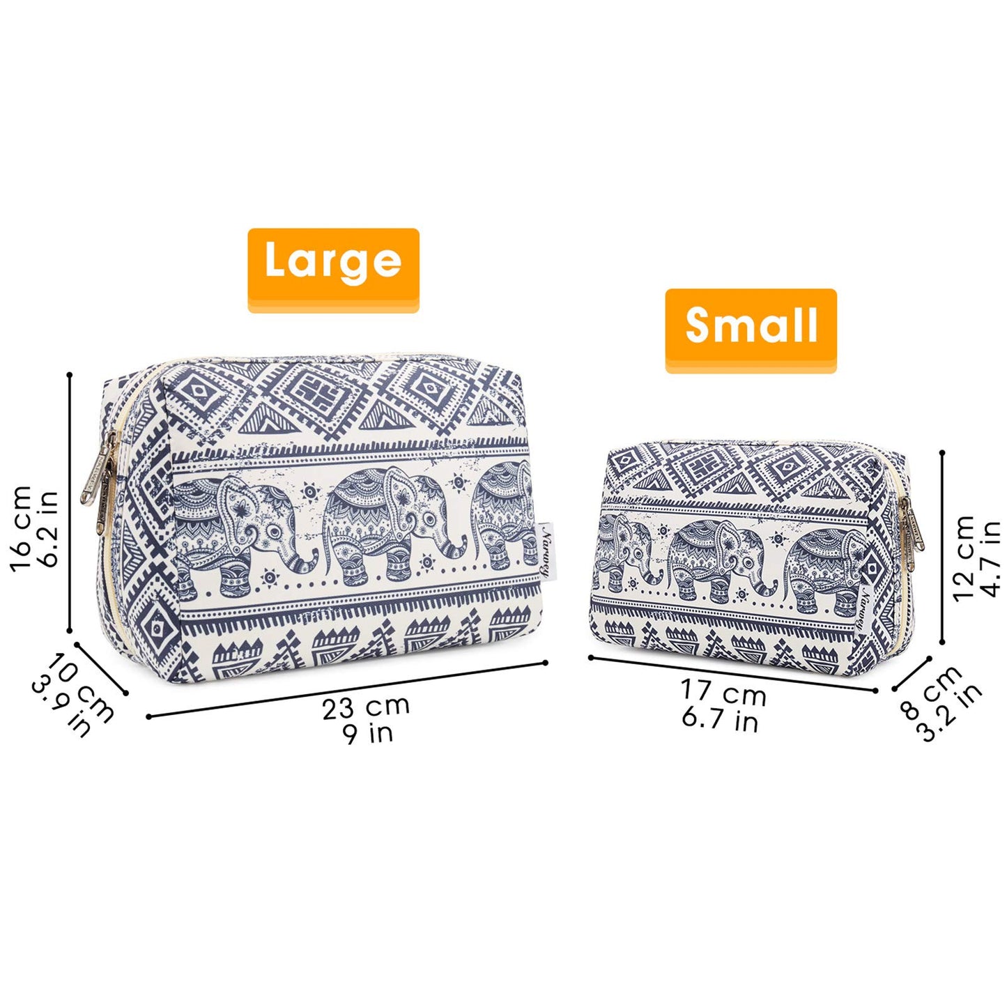 Large Makeup Bag Zipper Pouch Travel Cosmetic Organizer for Women (Mint Green Checkerboard, Large)