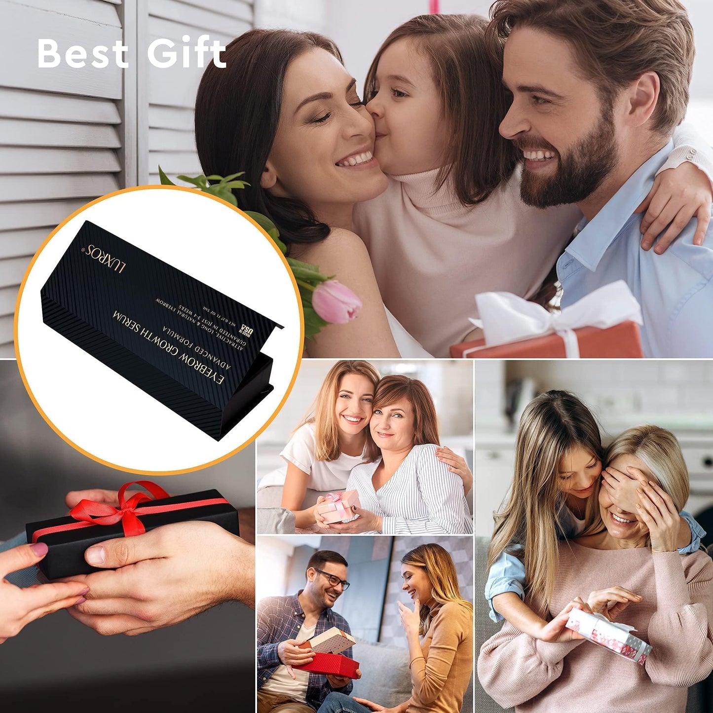 Eyelash Growth Serum 5 mL: Get Thick, Strong Lashes in Just 3-4 Weeks with Our Plant-Based Eyelash Enhancer Serum - No Parabens - Made in USA