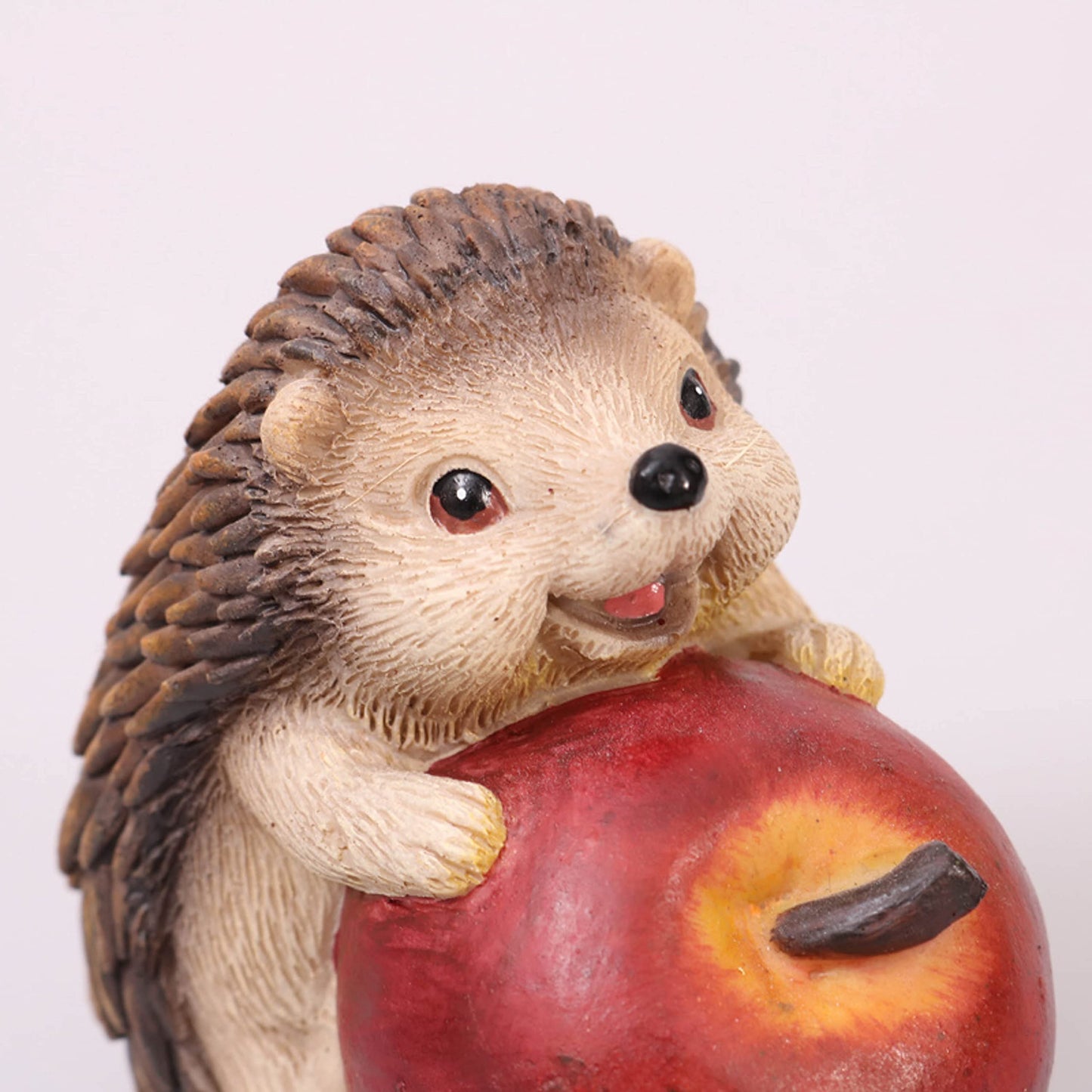 Valery Madelyn Autumn Decorations, Lovely Set of 3 Medium Hedgehogs Ornaments, Waterproof Resin Autumn Home Decor, Hedgehog Gifts for Women, Fall Decorations for Livling Room, Bedroom, Garden 7CM