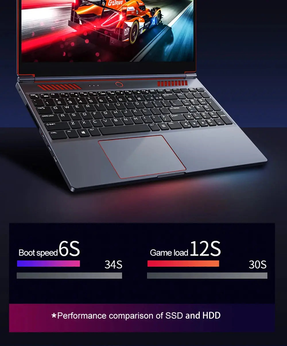 YSJMNPC Gaming Laptop Computer Intel Core i7-8750H GTX1650 16 Inch IPS Screen 144Hz Refresh Rate RGB Keyboard WiFi Mega Store 4