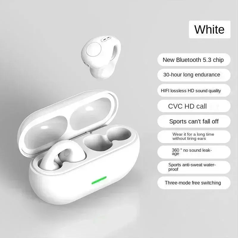 New Original T75 Bone Conduction Wireless Bluetooth 5.3 Headphones Sports Earphones HiFi Sound Quality Waterproof TWS Headset Mega Store 4