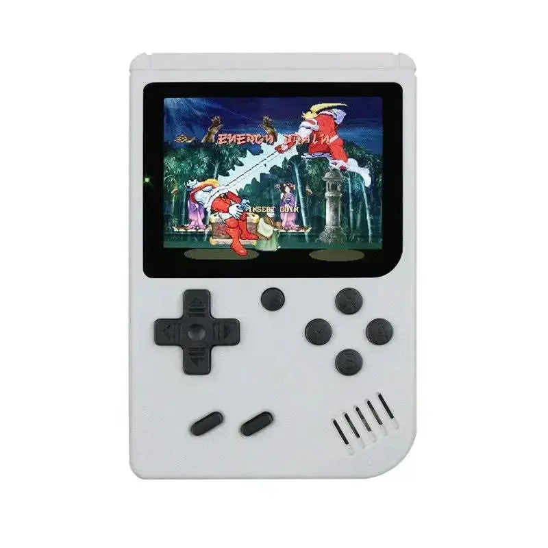Mini Game Console for  - 3 Inch LCD, 400+ 8-Bit Games, Portable & Rechargeable Handheld Gaming Gift - Mega Store