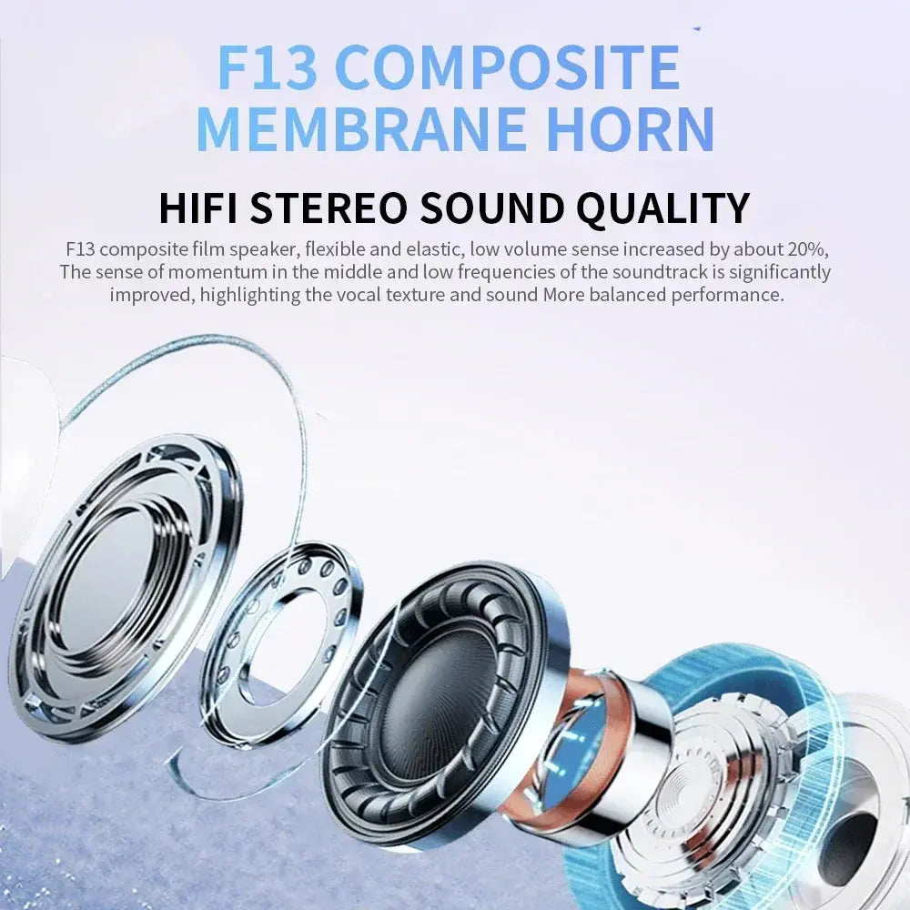 Original Wireless bluetooth headphone noise canceling earphone HIFI stereo headset earbuds bluetooth for xiaomi Huawei Air pods Mega Store 4