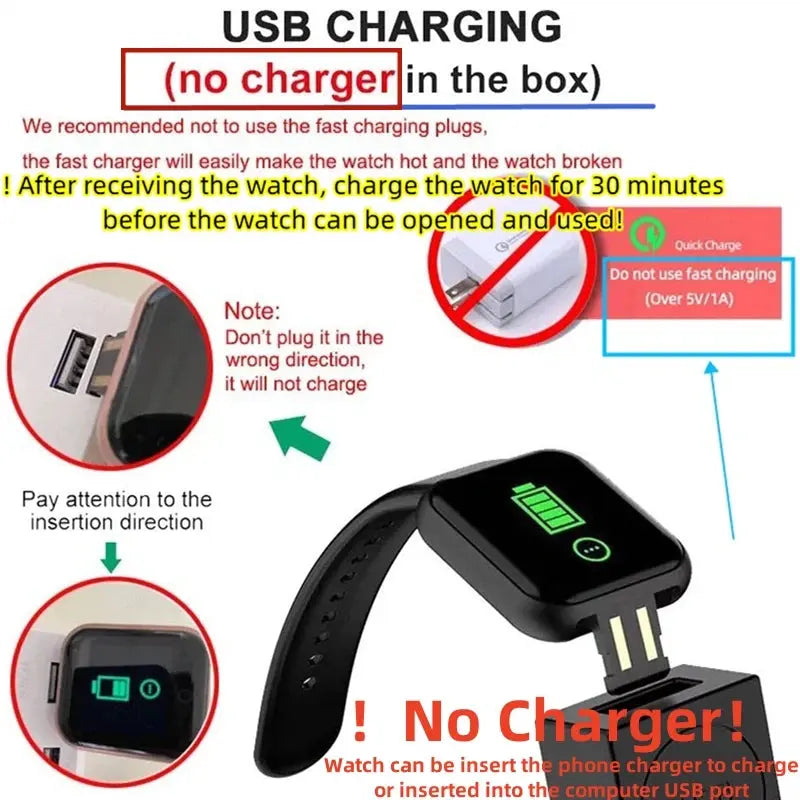 Smart Watch For Women Men Wristwatch Bluetooth Connected Phone Player Music Fitness Sport Bracelet Sleep Monitor Digital Watches Mega Store 4