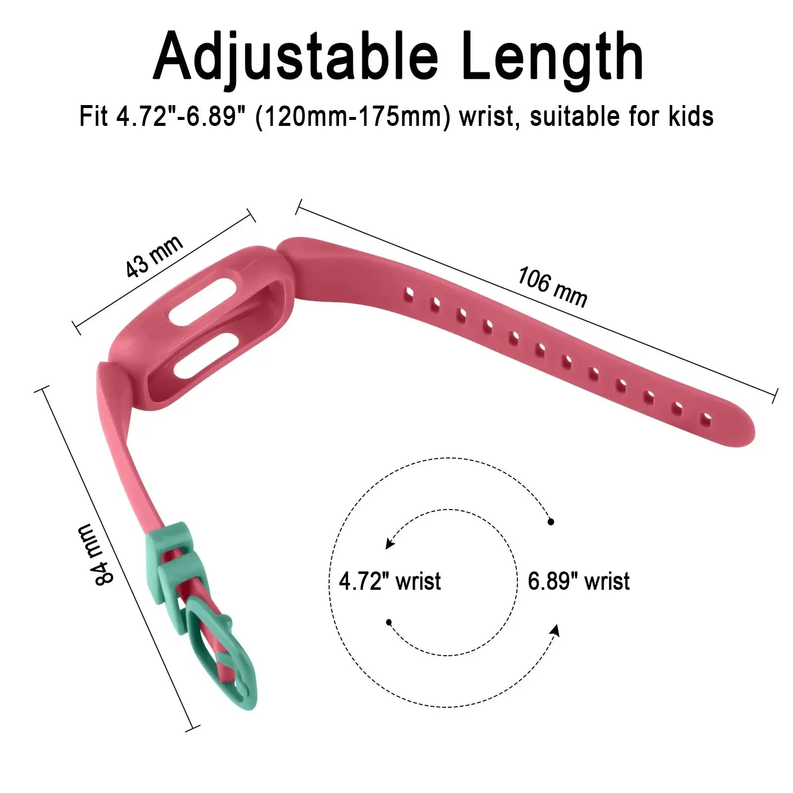 Watch Strap for Fitbit Luxe/inspire 2/inspire HR/Ace 3 Band Wristband for Fitbit Luxe Bracelet Watchband Replacement Bands Mega Store 4