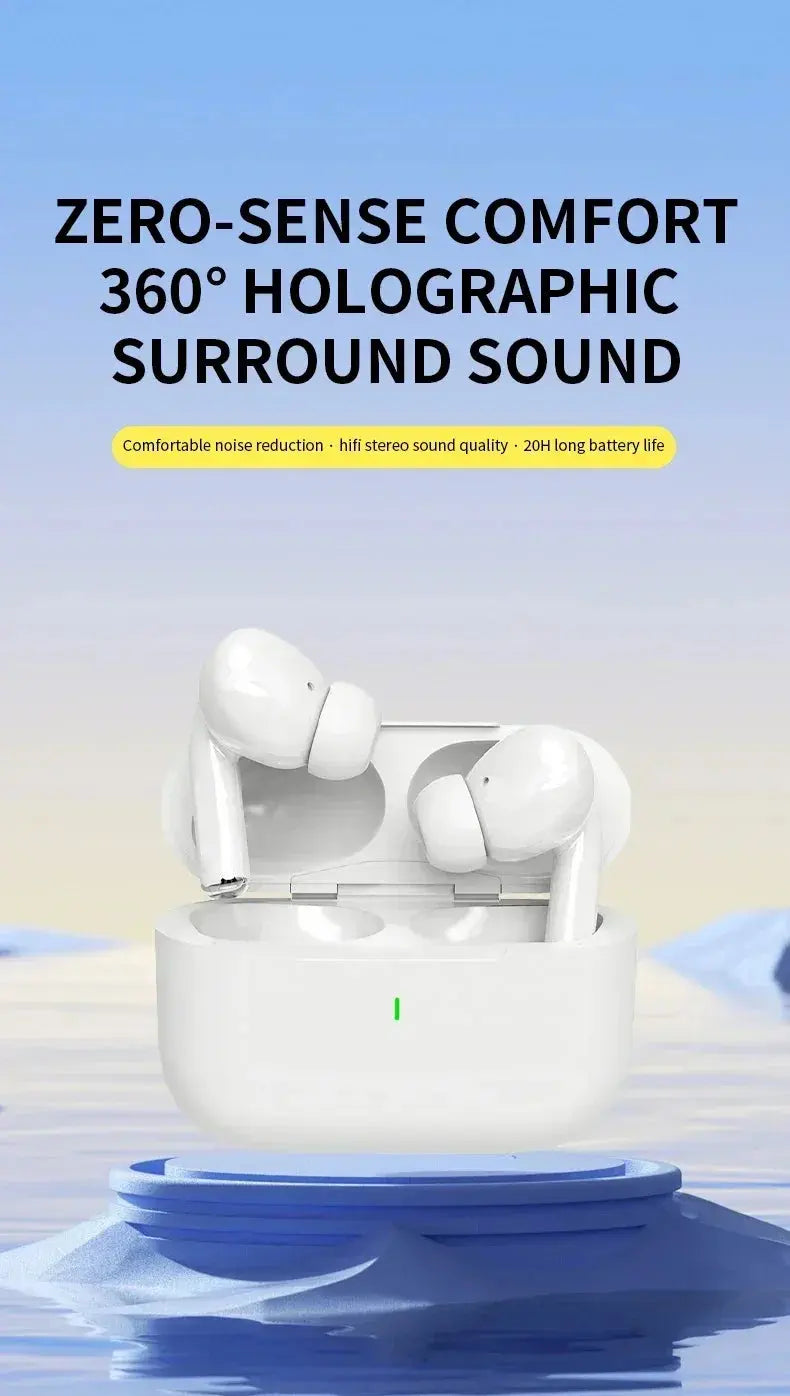 Original Wireless bluetooth headphone noise canceling earphone HIFI stereo headset earbuds bluetooth for xiaomi Huawei Air pods Mega Store 4