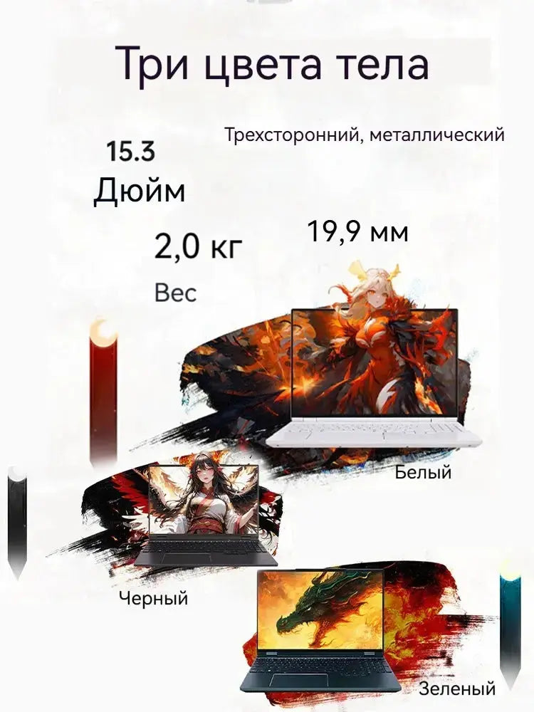 MECHREVO 15PRO Gaming Laptop AMD Ryzen 7 8745H Processor NVIDIA GeForce RTX4060 Graphics 16GB Memory 1024GB SSD for Gamers Mega Store 4