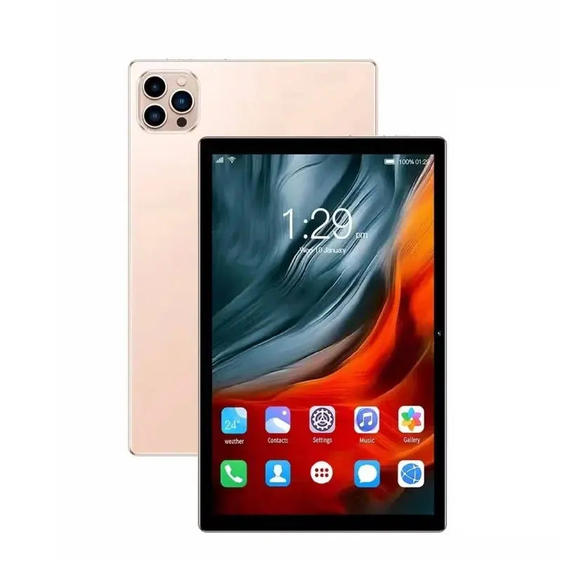 10.1 INCH Supports 2G\3G\4G Phone Call Tablet PC 4GB RAM 32GB ROM Type-C M31 Android 8.1 MT6750 Quad-Core Dual Camera SIM Card - Mega Store