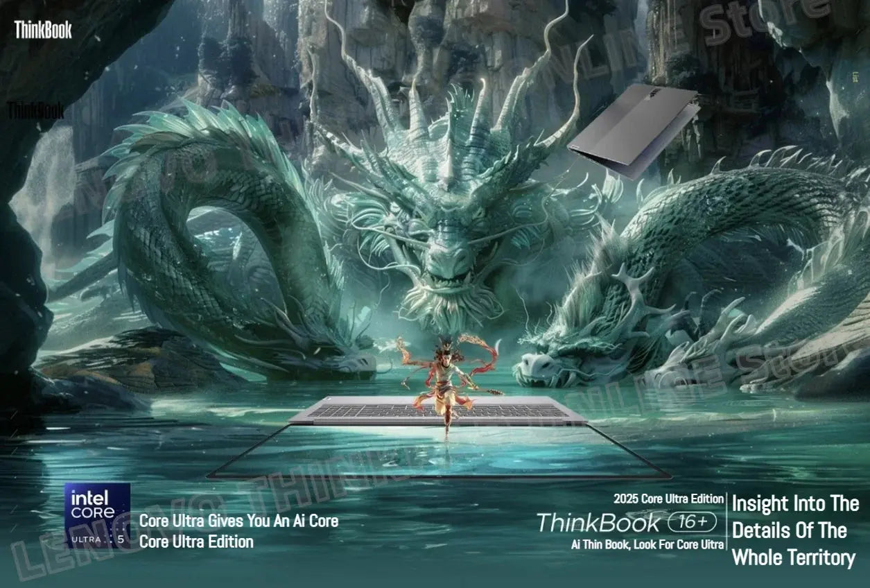 Lenovo laptop ThinkBook 16+ 2025 laptop U5 225H/U7 255H/U9 285H 32G+1TB SSD 16'' 3.2K 165Hz Mega Store 4
