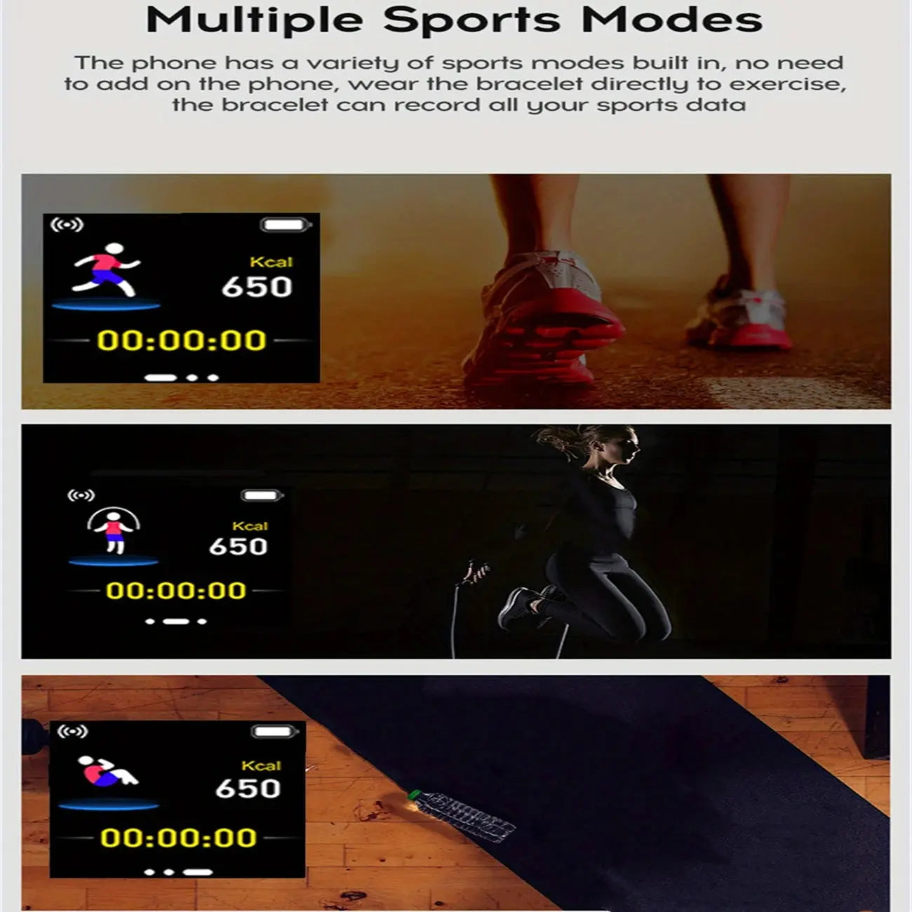 Smartwatch Men Women Wristwatches Smart Watch Message Fitness Monitor Bracelet Birthday Gift Electronic Clock For Android IOS Mega Store 4