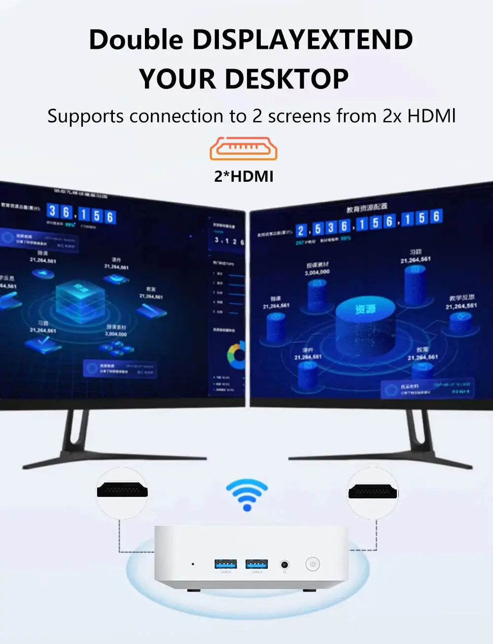 Mini PC Core i7 8500Y Windows 10 12GB LPDDR3 1TB 2TB M.2 SSD Gamer Pc 4K HD WIFI 6 BT4.2 Desktop Computer Office Gaming Pc - Mega Store