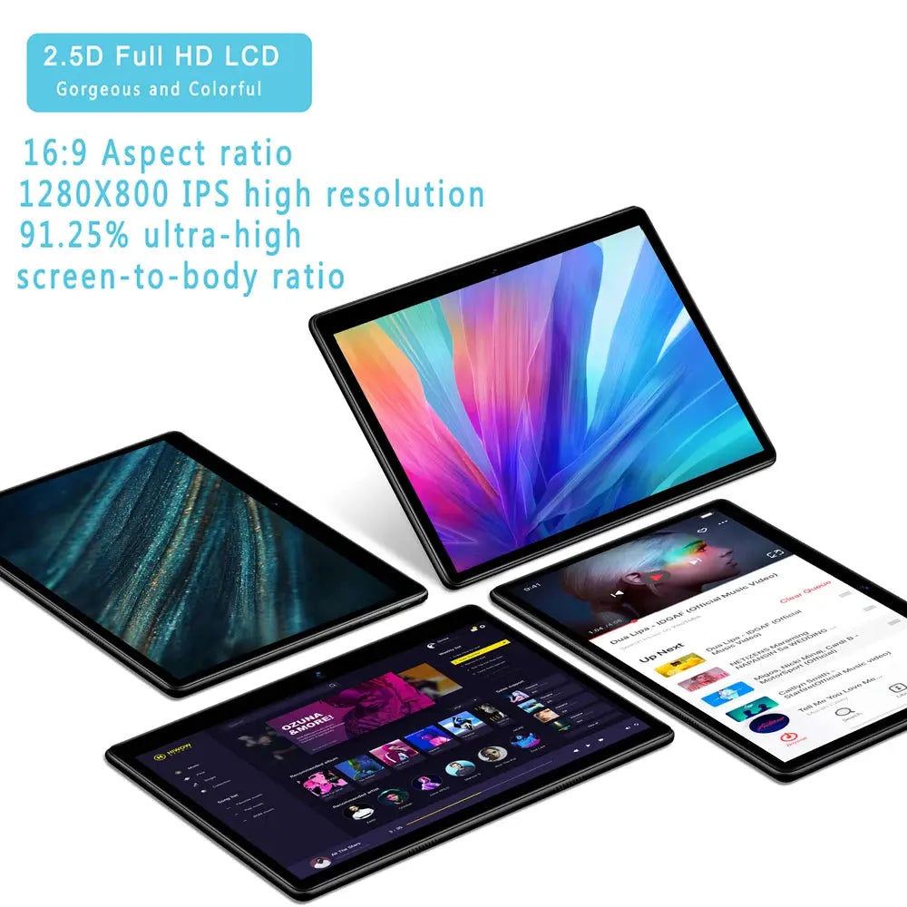 New Original M107 Tablet 10.1-Inch Octa core Android 11 System 4GB RAM 64GB ROM Supports Google Dual card 5000mAh Battery - Mega Store