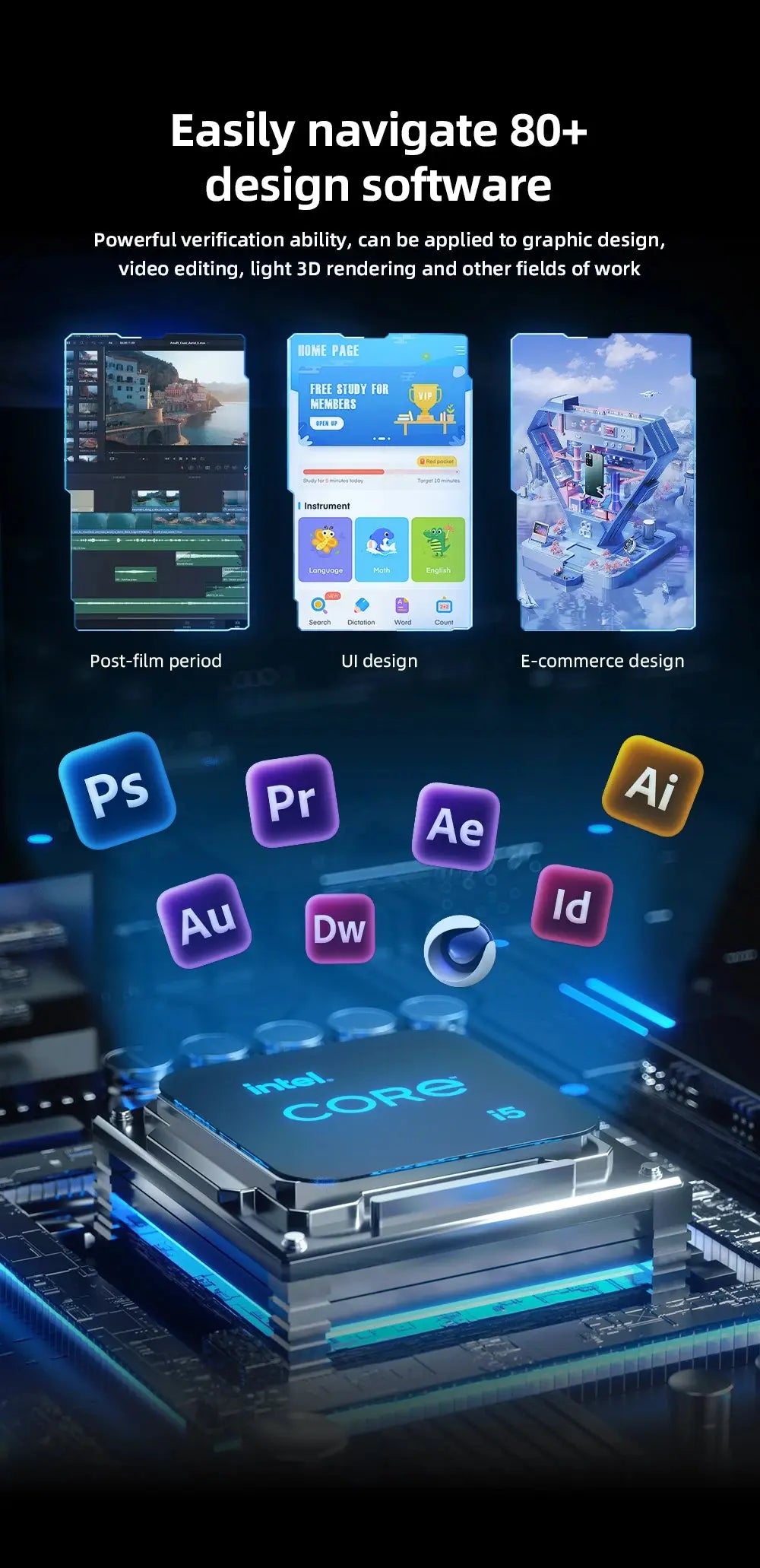 13th Gen Pocket Mini PC i5 1340P i5 1355U i3 1115G4 DDR5  32GB RAM  NVME  WIFI6  NUC Mini Gaming PC Portable Computer 2 LAN HTPC - Mega Store