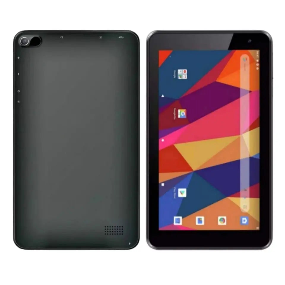 7 INCH tablet PC Android 10, 1GB RAM, 16GB storage, quad-core, dual camera, WiFi, 3000mAh battery, 1024x600 display