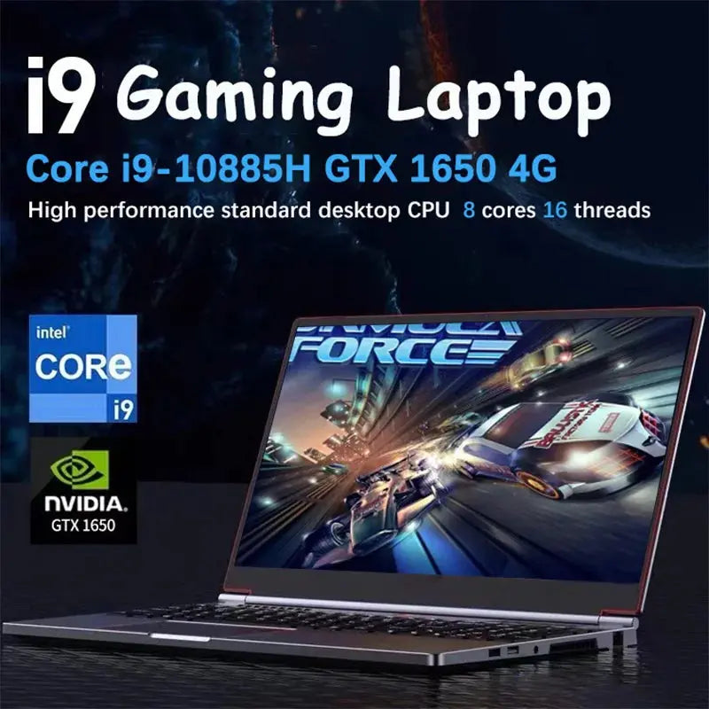 YSJMNPC Gaming Laptop Computer Intel Core i7-8750H GTX1650 16 Inch IPS Screen 144Hz Refresh Rate RGB Keyboard WiFi Mega Store 4