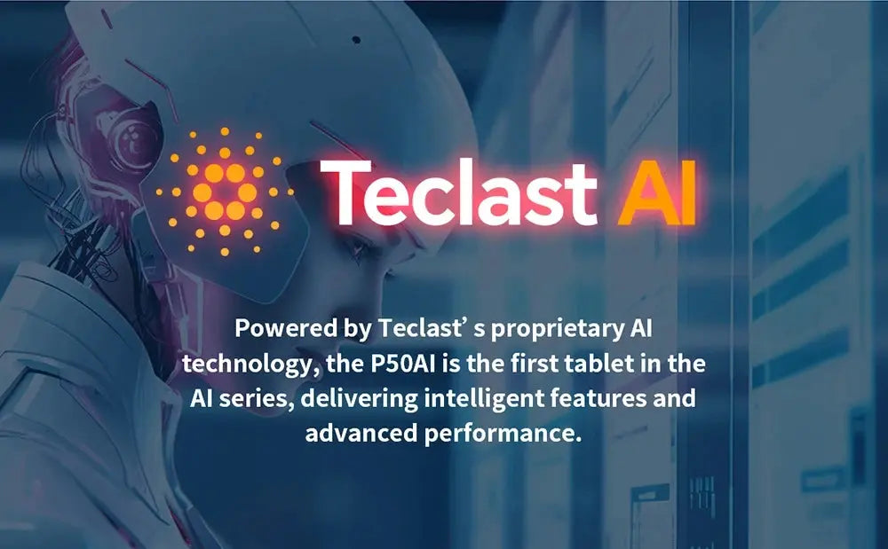Teclast P50 AI Android 15 AllWinner A733-AI Table 11" 90Hz Screen Octa-Core 6GB 128GB LPDDR5 WIFI-6 7000mAh Battery AI Tab - Mega Store