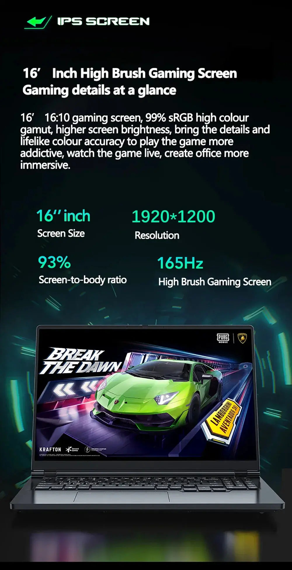 Gaming Laptop 16 inch Intel Core i9-12900H NVIDIA RTX 4060 8G 64GB RMD 4TB SSD DDR5 Windows 11 HD Camera WiFi6 Portable Computer Mega Store 4