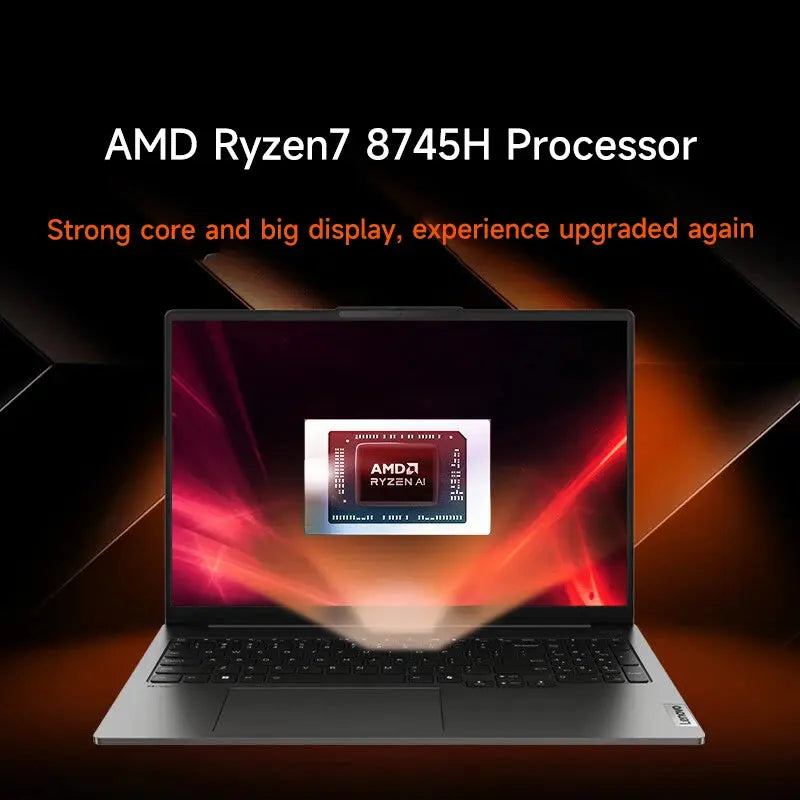 Lenovo laptop Xiaoxin Pro16 2024 AMD Ryzen R7 8745H/8845H 16-Inch 2.5K 120Hz 16/32GB LPDDR5 RAM 1T/2TB SSD Computer Notebook PC Mega Store 4