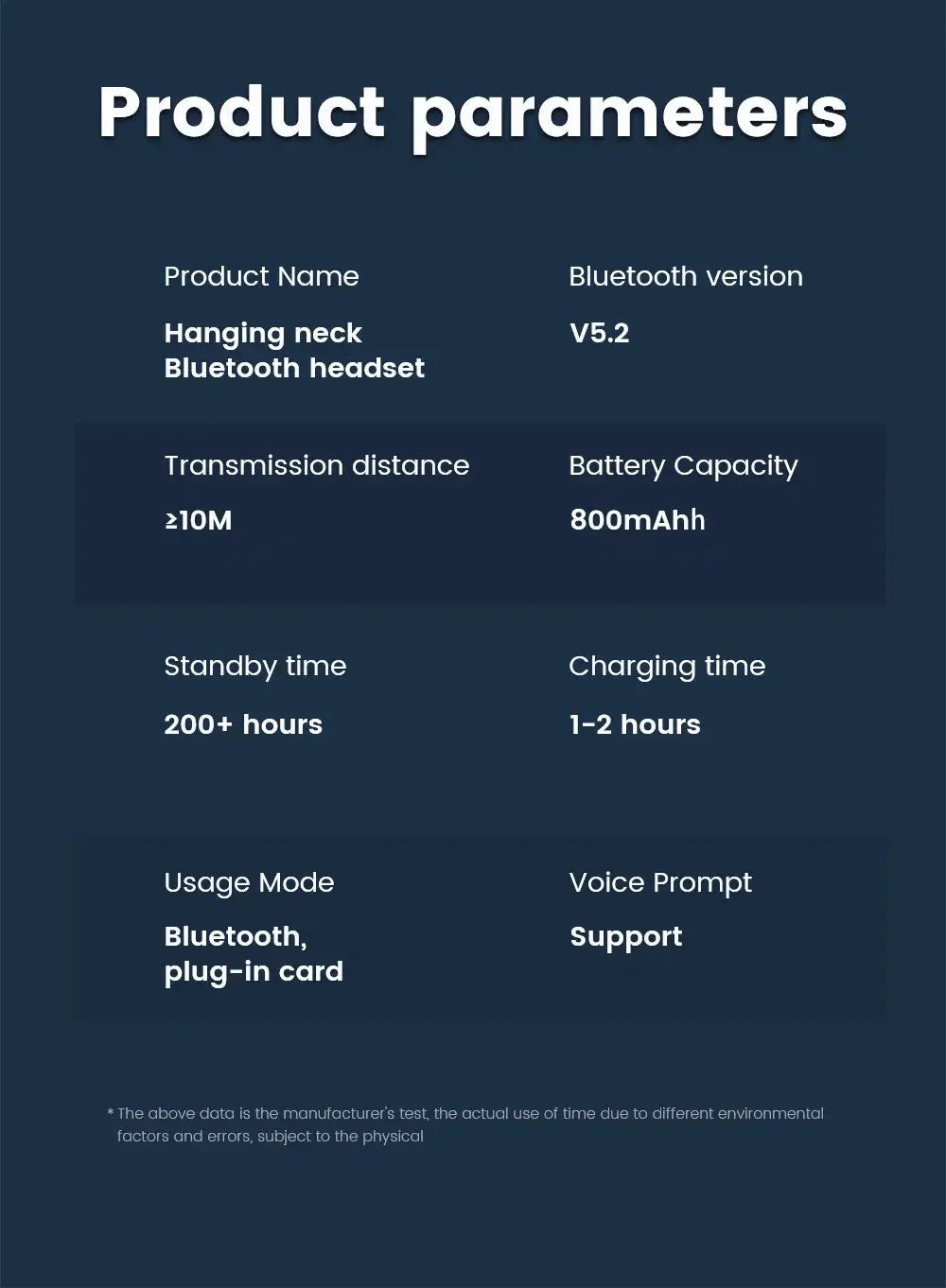 Wireless Earphones 5.3 Neckband Headphones Gaming LED Display Stereo Sports Headset Halter Waterproof Magnetic Earbuds Mega Store 4