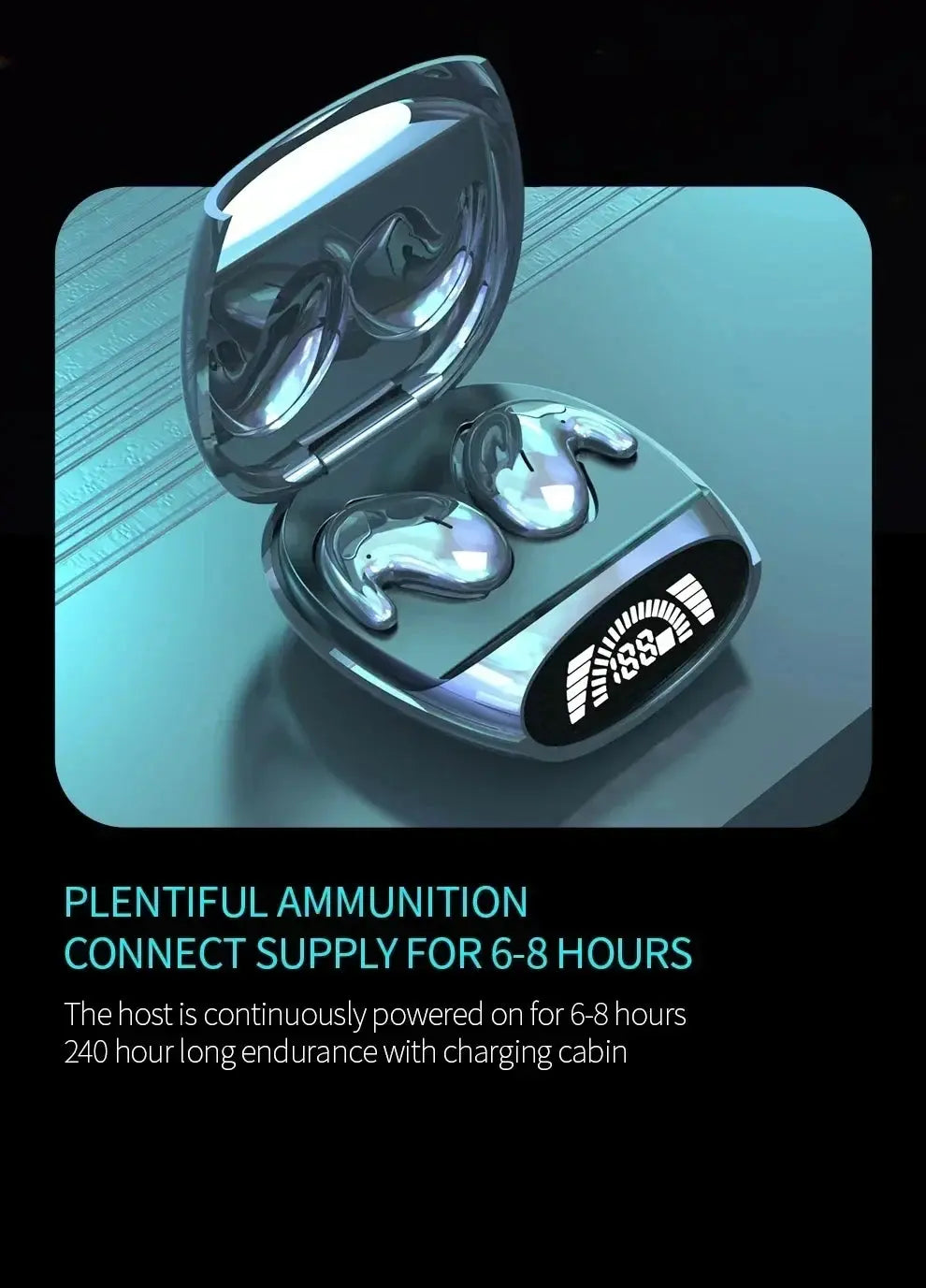 Wireless Bluetooth Earphone Noise Cancelling Earbuds in Ear Buds Mini TWS Headphone Headset Blutooth Phone Blootooth Cellphone Mega Store 4