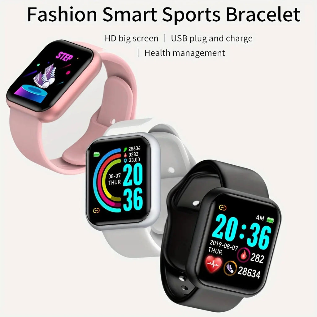 Smartwatch Men Women Wristwatches Smart Watch Message Fitness Monitor Bracelet Birthday Gift Electronic Clock For Android IOS Mega Store 4