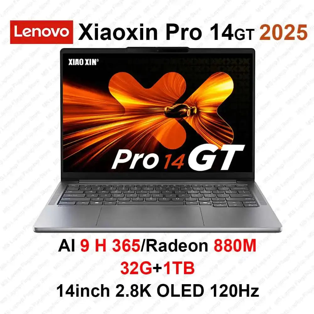 【2025 New】Lenovo Xiaoxin Pro 14 GT AI7-350/860M AI9-365/880M 32G+1TB 14inch 2.8K 120Hz OLED Screen Mega Store 4