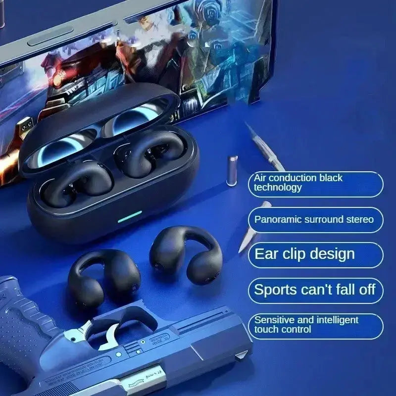 New Original T75 Bone Conduction Wireless Bluetooth 5.3 Headphones Sports Earphones HiFi Sound Quality Waterproof TWS Headset Mega Store 4