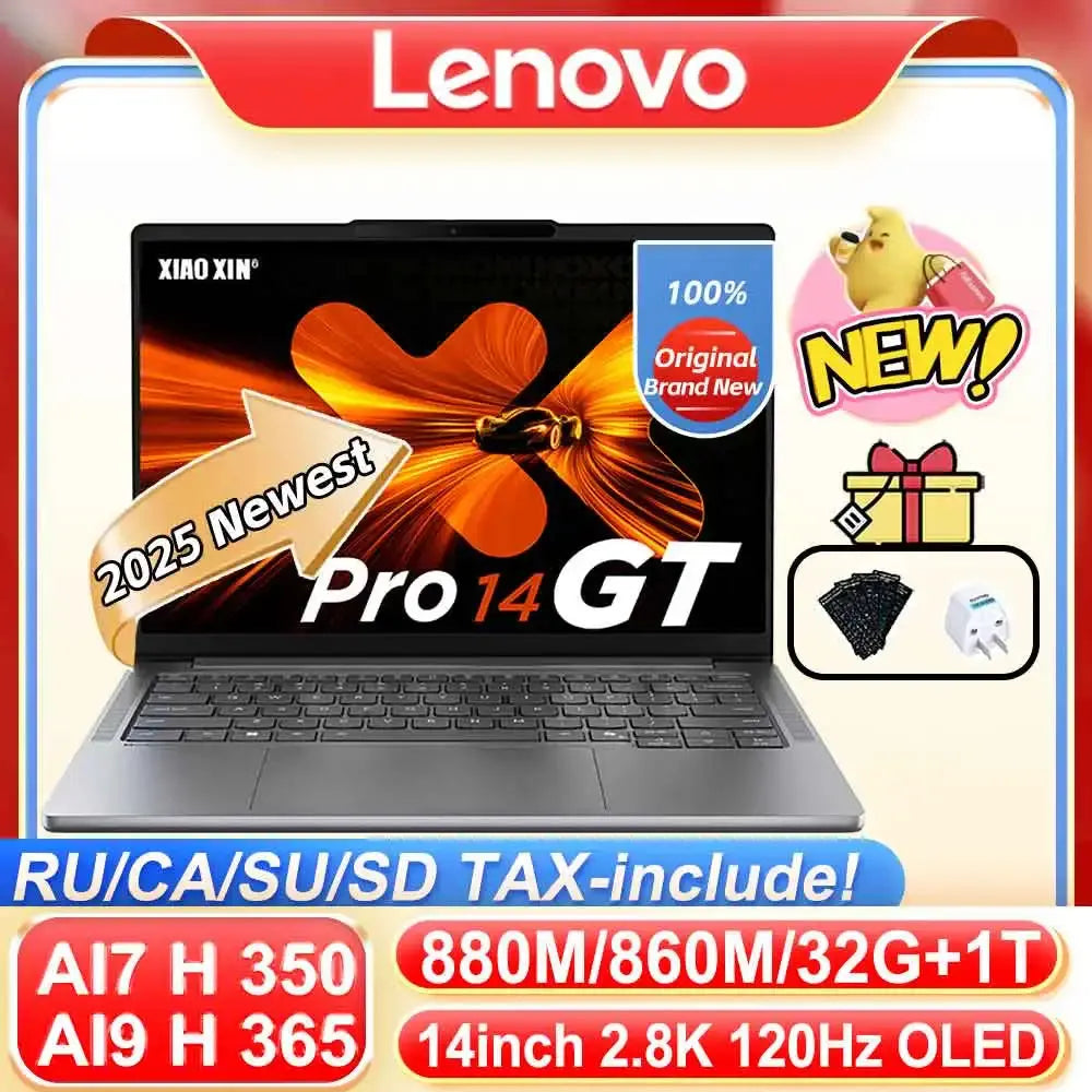 【2025 New】Lenovo Xiaoxin Pro 14 GT AI7-350/860M AI9-365/880M 32G+1TB 14inch 2.8K 120Hz OLED Screen Mega Store 4