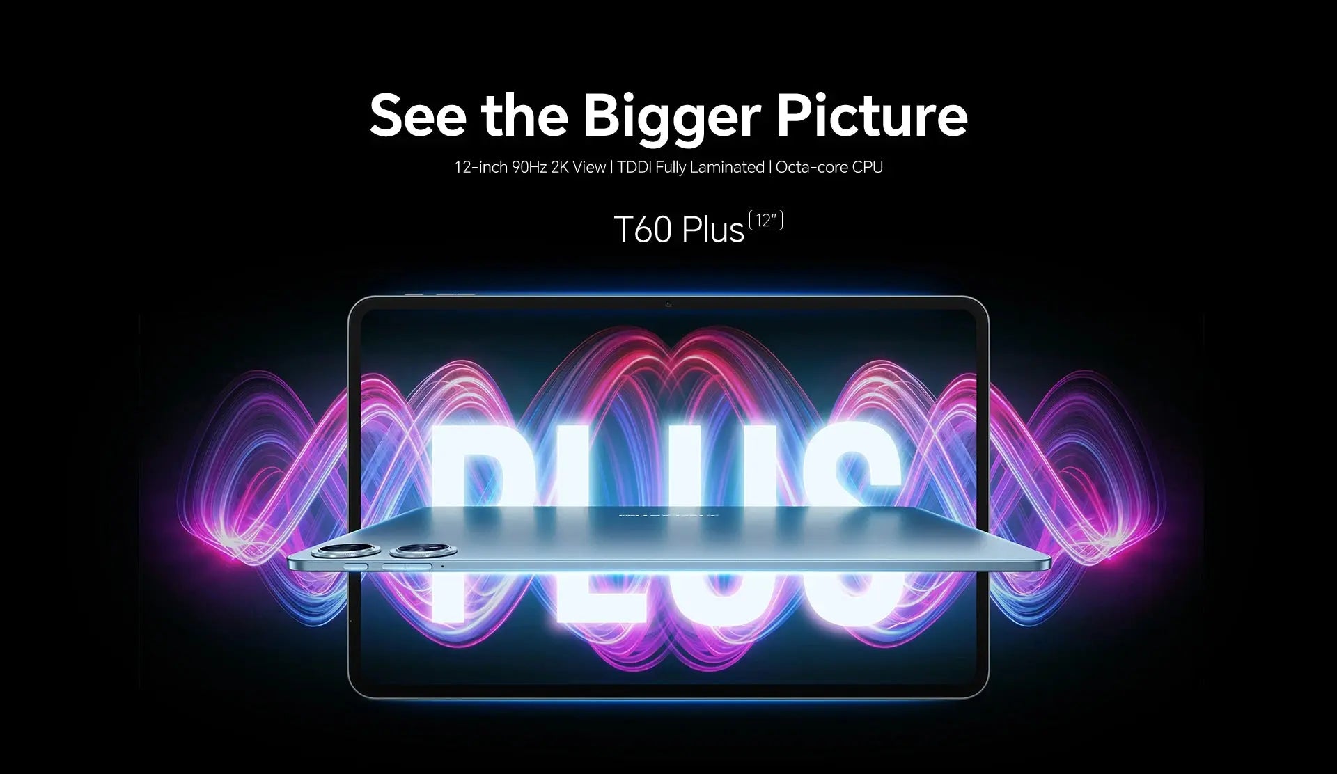 Teclast T60 Plus Tablets 12" 90Hz 2K Display Android 14 L1 MTK Helio G88 6GB/128GB 8000mAh Battery 4G LTE Global Version Tab2025 - Mega Store