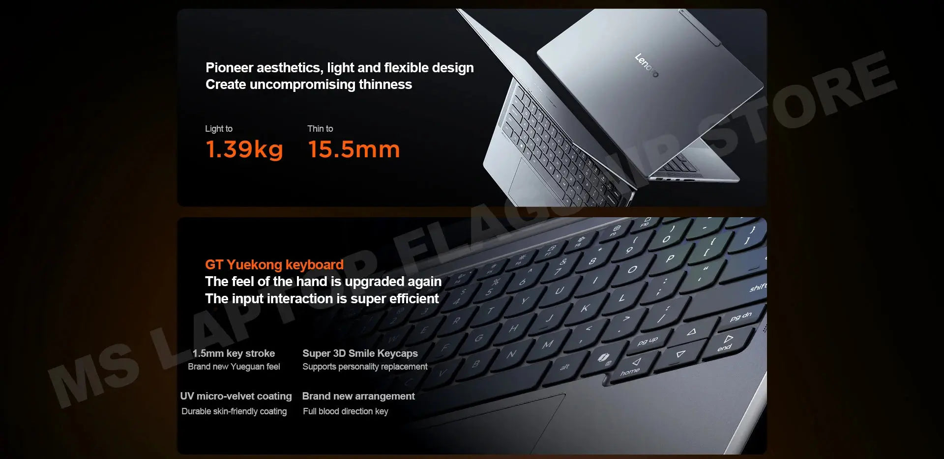 【2025 New】Lenovo Xiaoxin Pro 14 GT AI7-350/860M AI9-365/880M 32G+1TB 14inch 2.8K 120Hz OLED Screen Mega Store 4