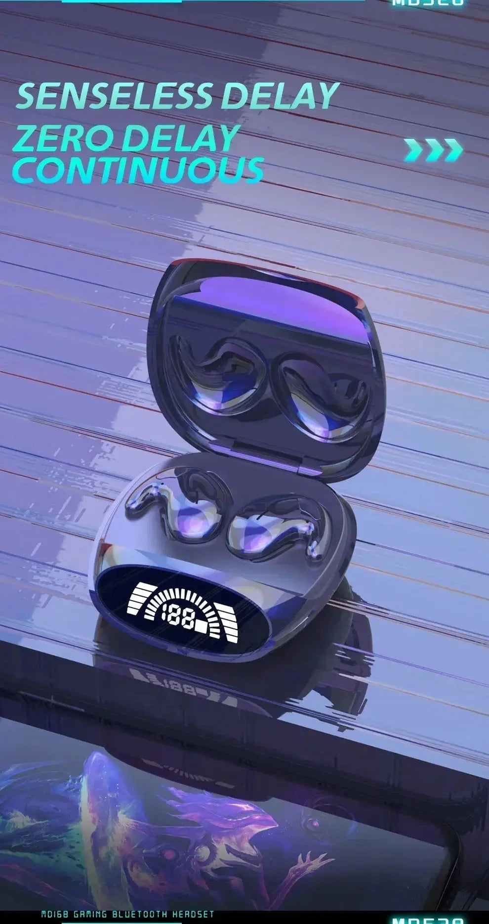 Wireless Bluetooth Earphone Noise Cancelling Earbuds in Ear Buds Mini TWS Headphone Headset Blutooth Phone Blootooth Cellphone Mega Store 4