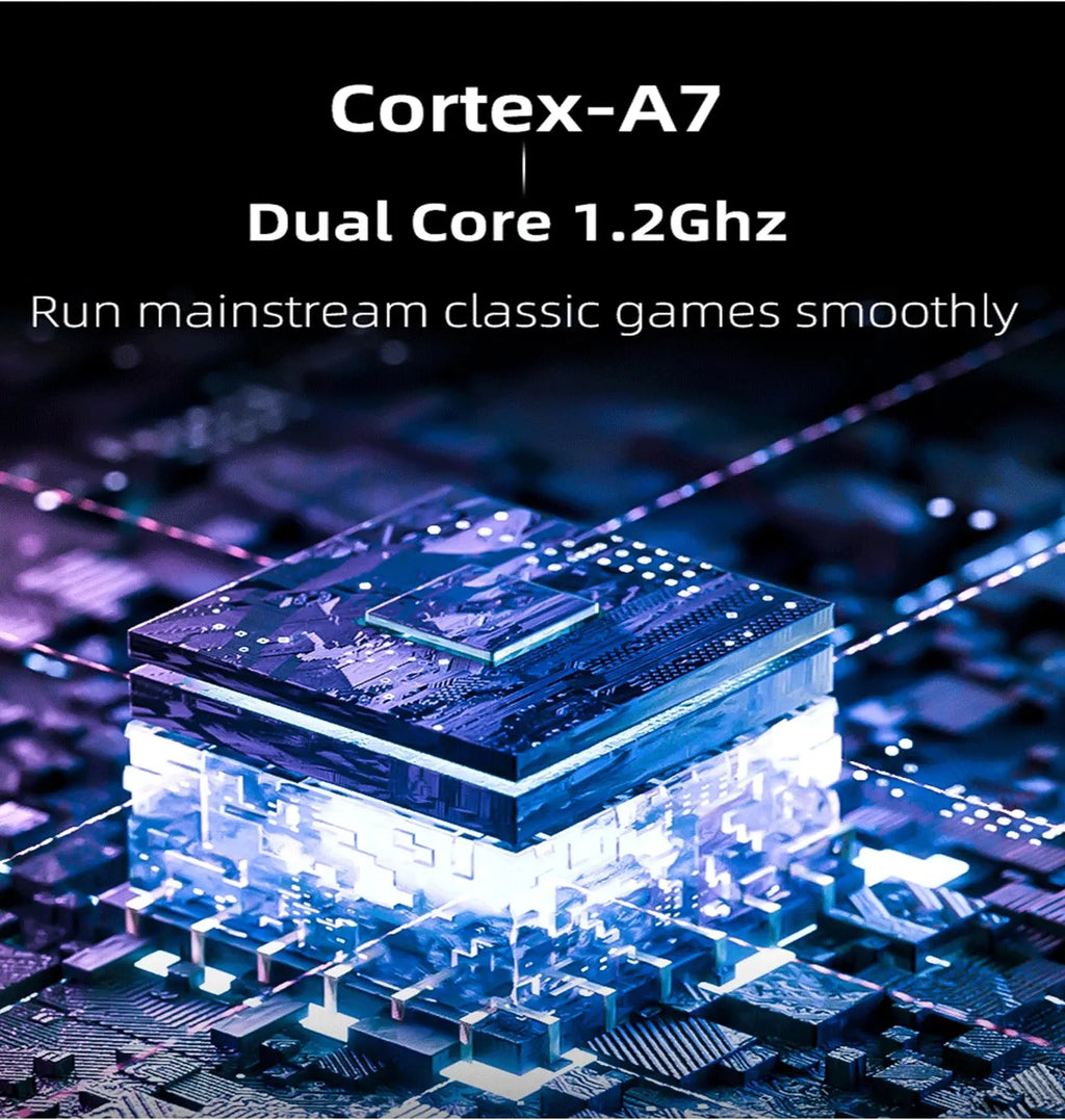 MIYOO Mini Plus Portable Retro Handheld Game Console 3.5-inch IPS HD Screen Children's Gift Linux System Classic Gaming Emulator - Mega Store