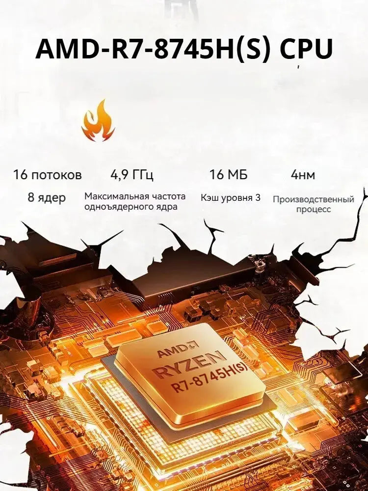 MECHREVO 15PRO Gaming Laptop AMD Ryzen 7 8745H Processor NVIDIA GeForce RTX4060 Graphics 16GB Memory 1024GB SSD for Gamers Mega Store 4